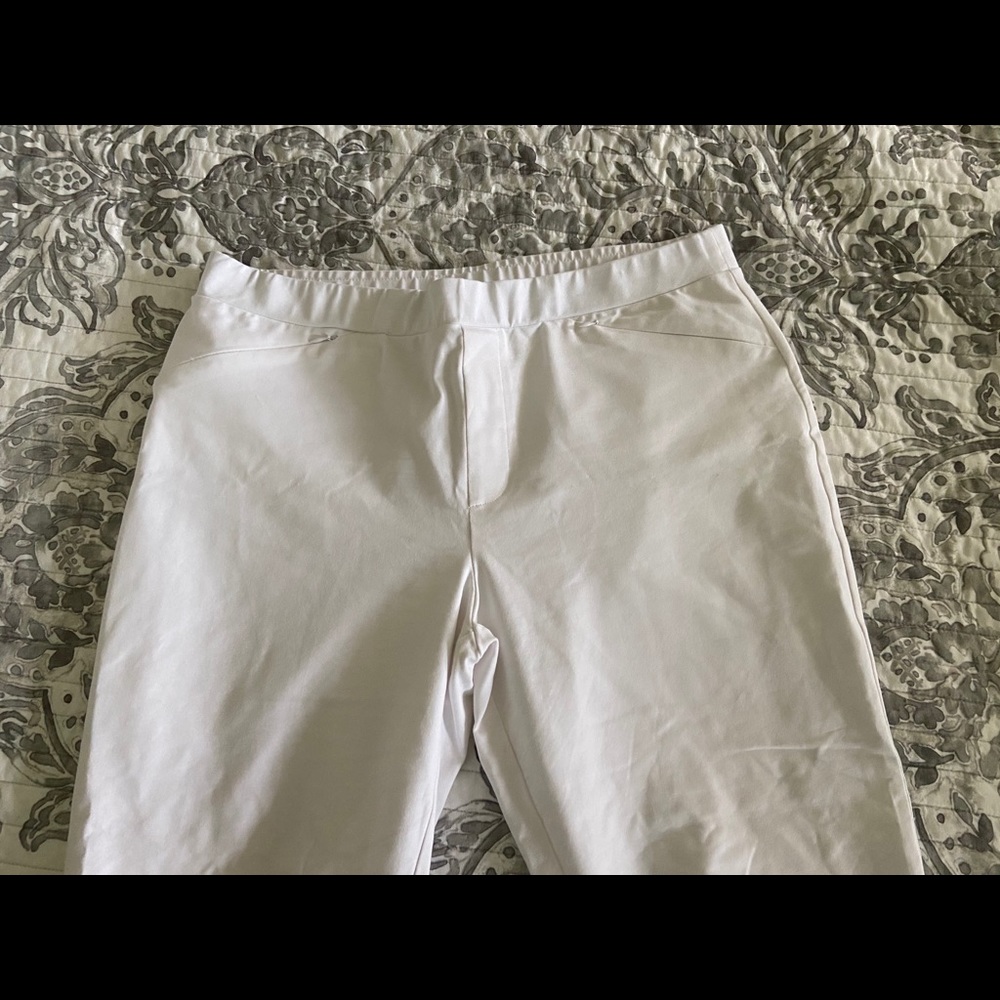 Susan Graver Weekend Premium Stretch Crop Pants